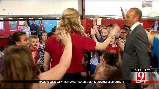 David's Wild Weather Camp Takes Over Mustang Elementary