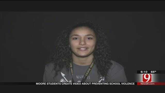 Moore Students Hope Powerful Video Prevents School Violence