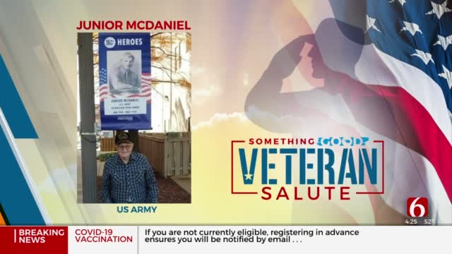 Veteran Salute: Junior McDaniel