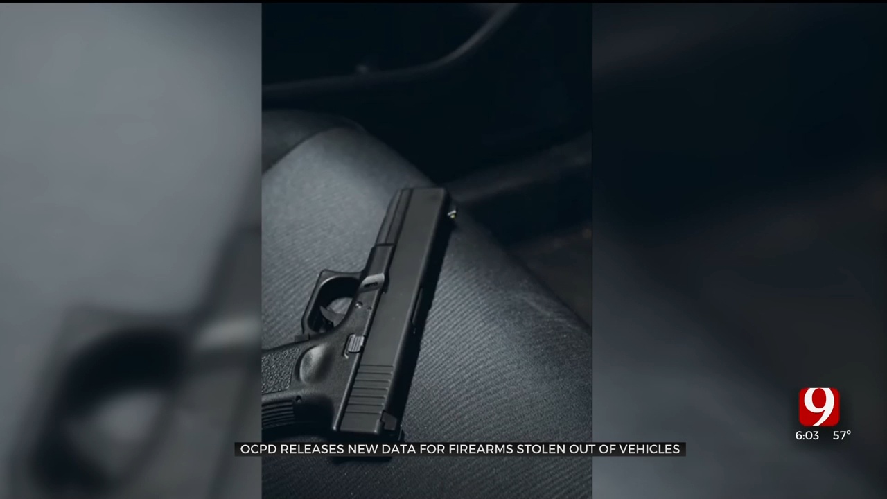 OCPD Releases New Data For Firearms Stolen Out Of Vehicles In 2023