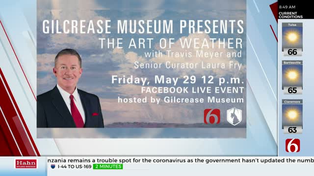 Travis Meyer Teams Up With The Gilcrease Museum For 'The Art Of Weather' Event