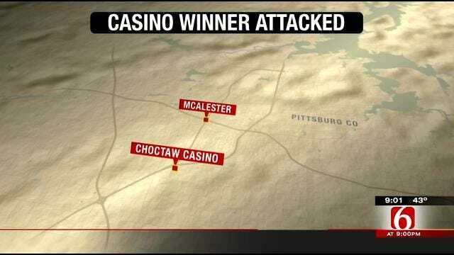 McAlester Man Who Won Cash At Casino Is Followed, Beaten And Robbed