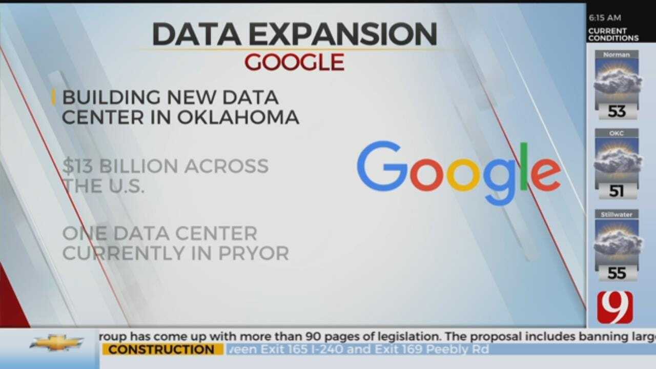 Google Planning To Add Data Center In Oklahoma