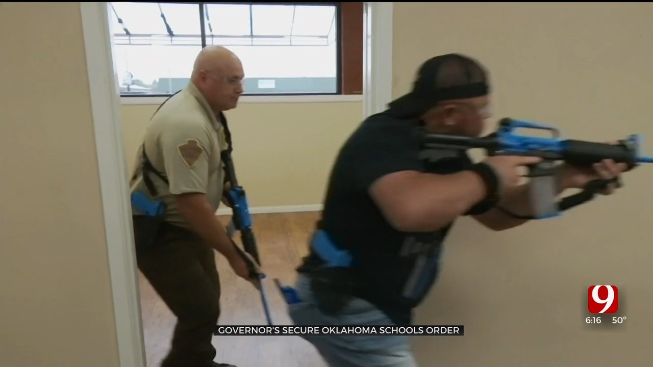 OHP Completes Training Requirements In Governor's 'Secure Oklahoma Schools' Order