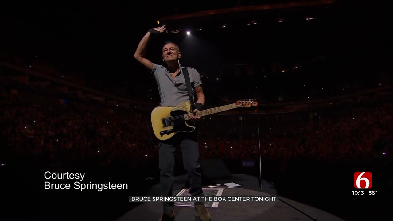Fans From Around The World Come To Tulsa For Bruce Springsteen Concert