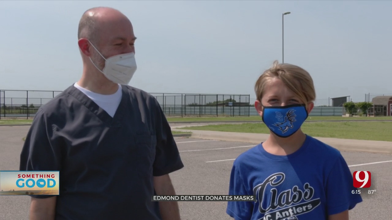 Edmond Dentists Help Deer Creek Students Stay Safe & Stylish