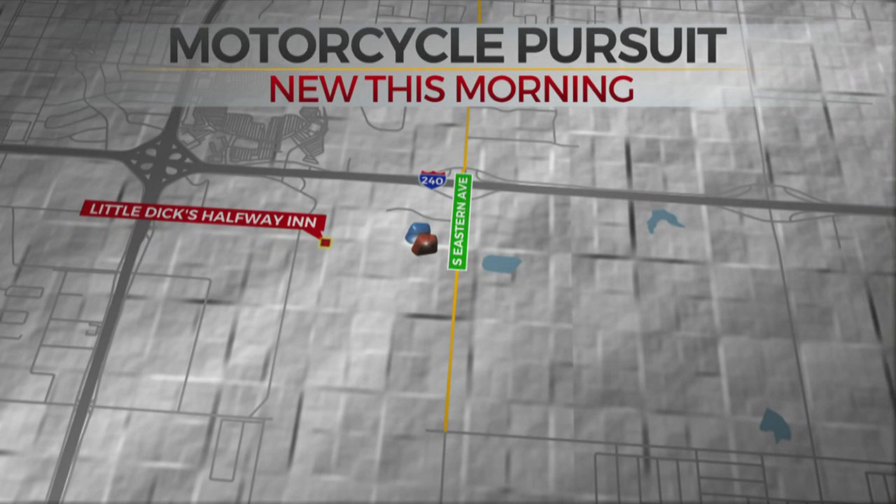 Motorcyclist Surrenders To Police After Overnight Pursuit In OKC 