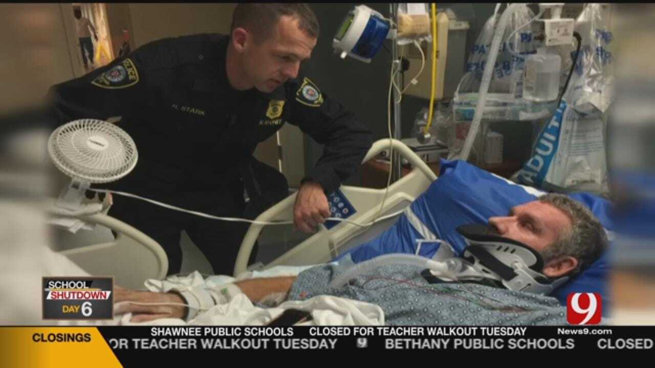 OCPD Officer Meets First Responders Who Saved His Life