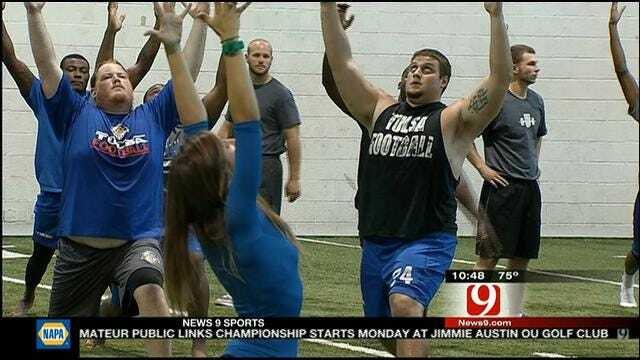 Tulsa Football Turns To Yoga