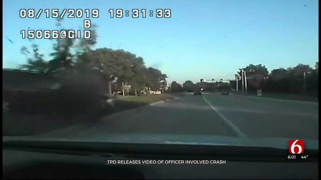 WATCH: Police Release Dashcam Video Of Officer-Involved Crash