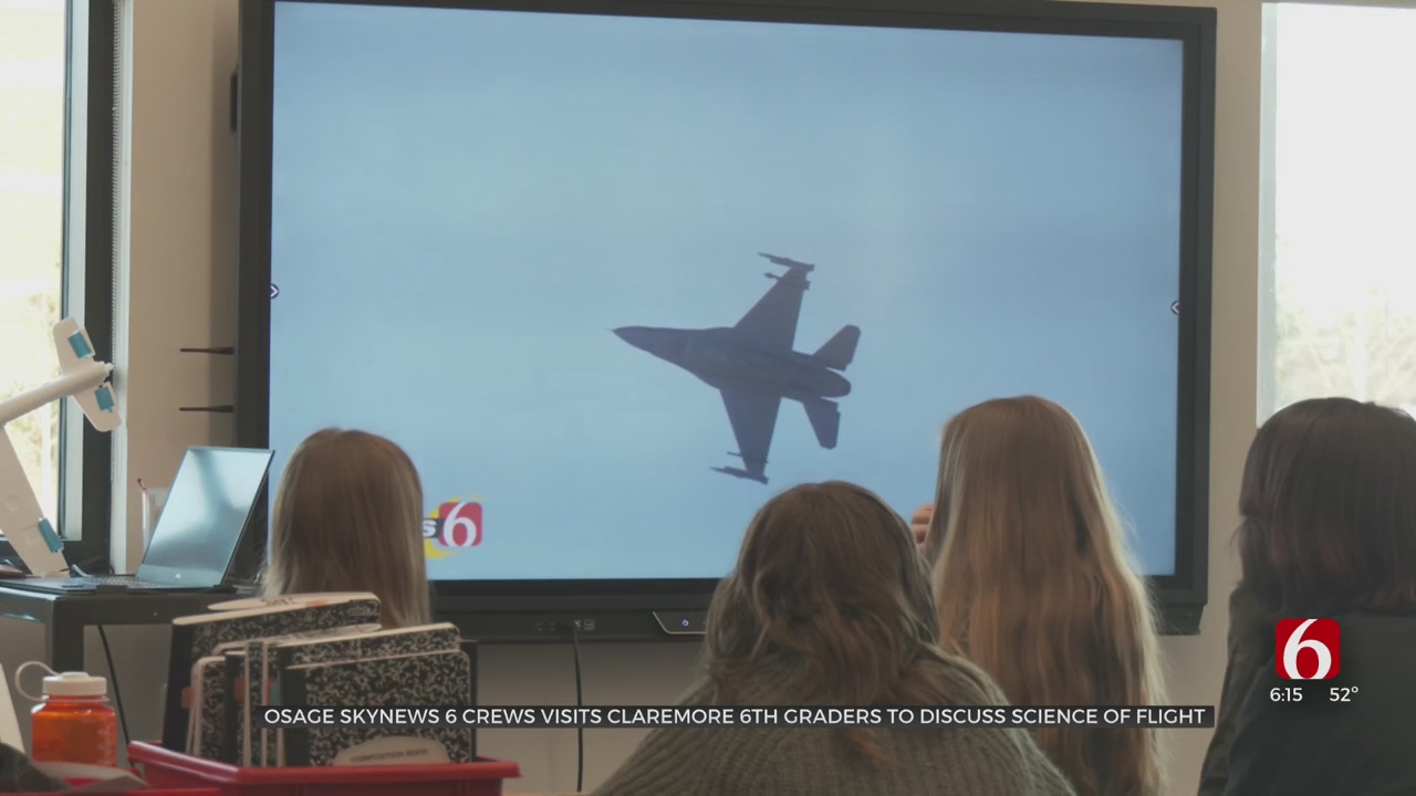 Osage SkyNews 6 Crew Visits Claremore School For Science Lesson