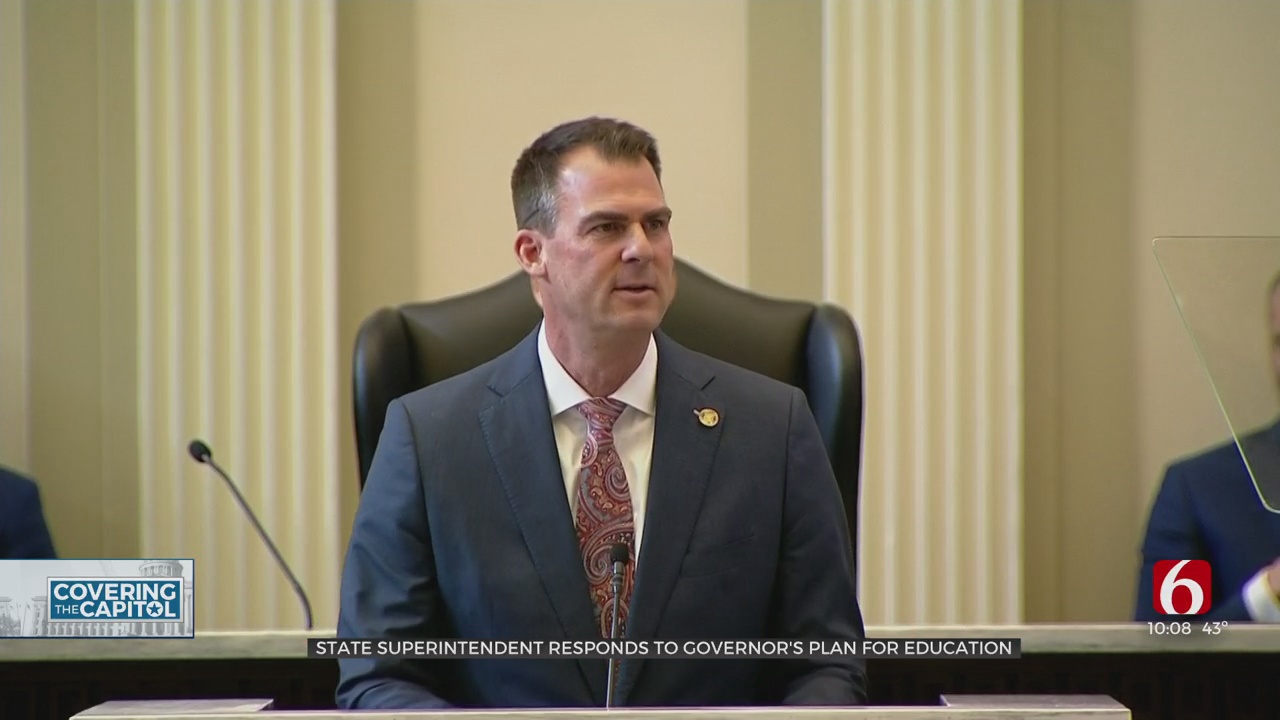 State Superintendent Responds To Governor Stitt's Education Proposals