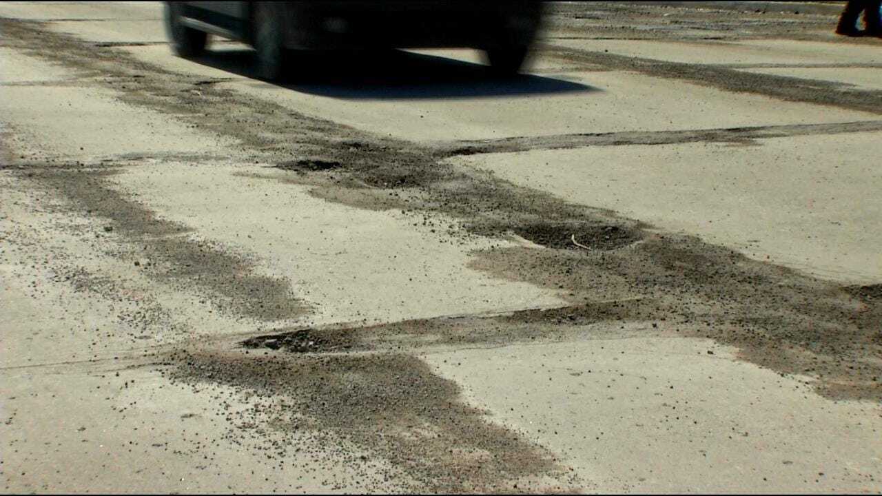 Winter Weather Creates More Potholes On Tulsa Roads