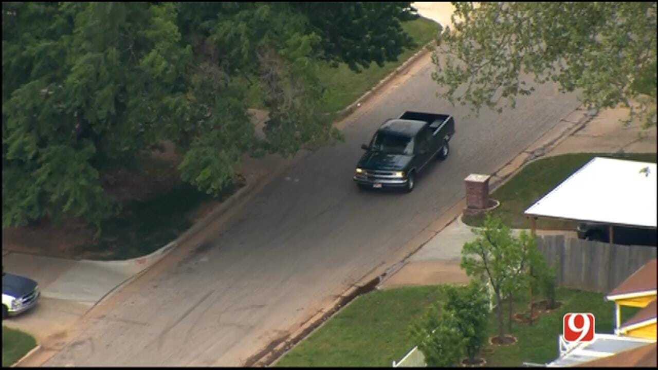 WEB EXTRA: Suspect Leads Police On Chase Around OKC