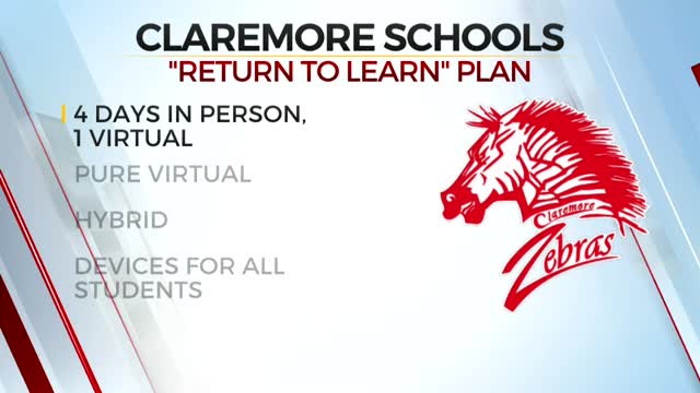 Claremore Public Schools Announces Fall Return To Learn Plan 