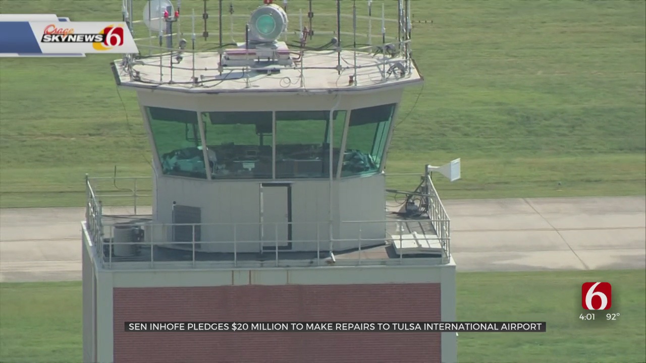 Sen. Inhofe Requests $20M To Replace Nearly 60-Year-Old Tulsa Air Traffic Control Tower 