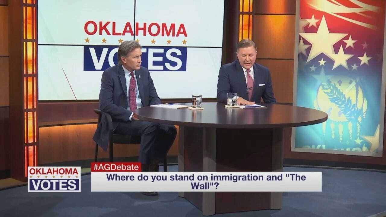 WEB EXTRA: OK GOP AG Debate: Immigration & The Wall