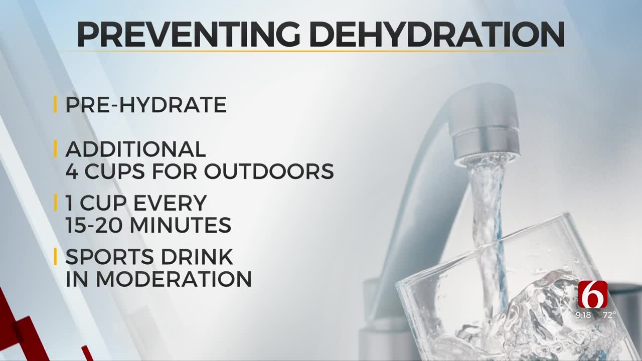 Watch: Dr. Stacy Chronister Shares Tips On Staying Hydrated, Surviving The Highs temperatures