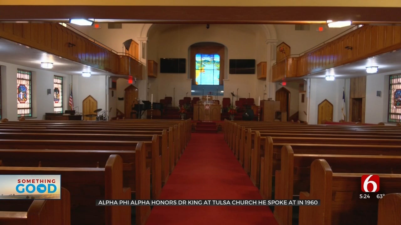 Alpha Phi Alpha Honors Dr. King At Tulsa Church He Spoke At In 1960
