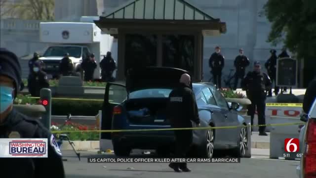 US Capitol Police Officer Killed After Car Rams Security Barricade 