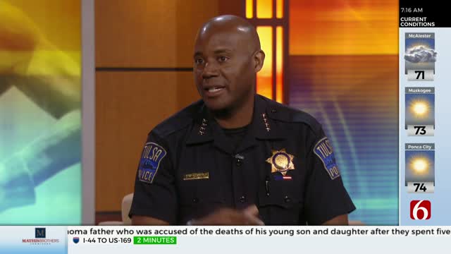 WATCH: Tulsa Police Chief Discusses Challenges Facing Dept., What Needs To Change