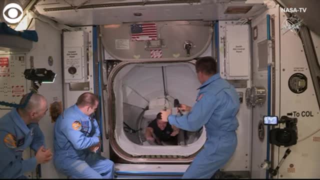 WATCH: Astronauts Board The International Space Station After SpaceX Flight