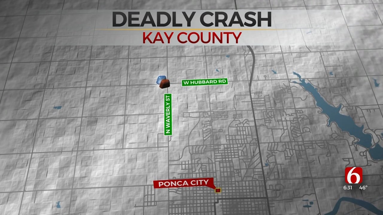 67-Year-Old Killed In Kay County Crash 