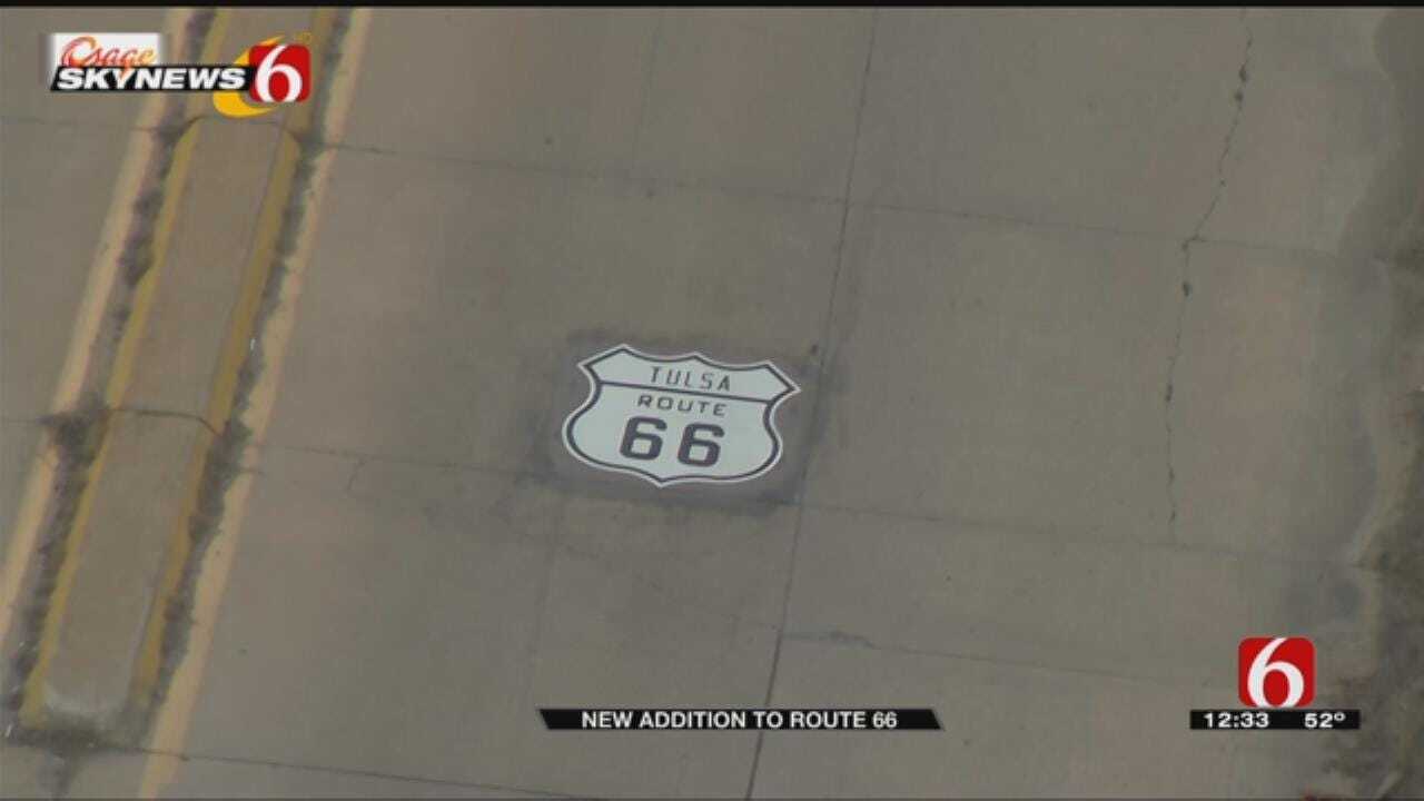Special Badges Added To Route 66 In Tulsa