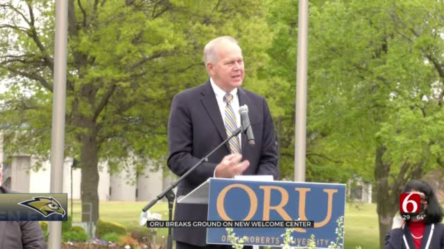 Oral Roberts University Holds Groundbreaking For New Welcome Center