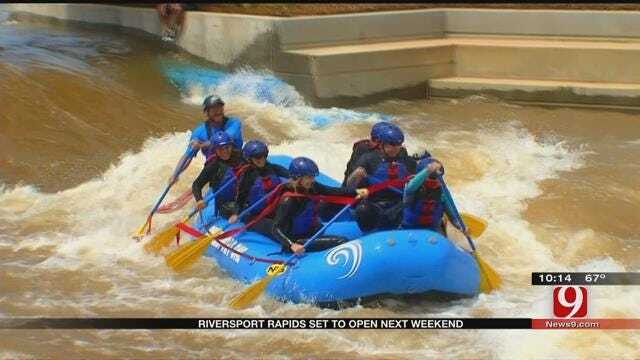 Riversport Rapids Set To Open Next Weekend