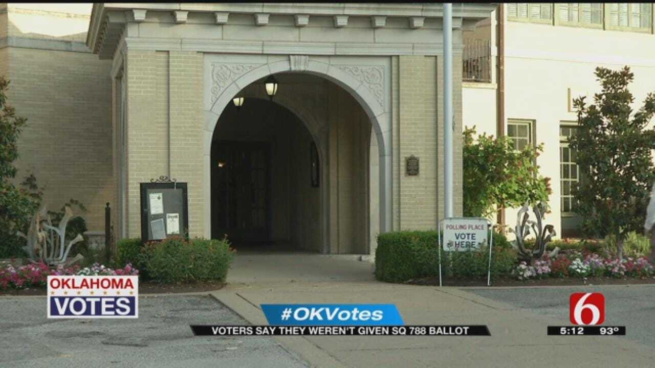 SQ 788 Ballot Concerns Keep Tulsa County Election Board Busy