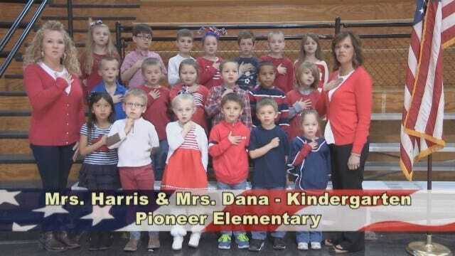 Mrs. Harris And Mrs. Dana's Kindergarten Class At Pioneer Elementary
