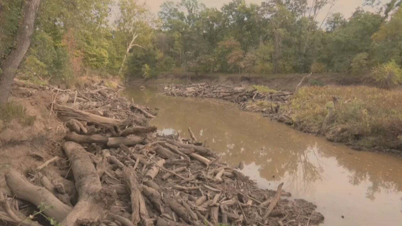 Caney, KS Hopes Water Shortage Solved By Removing Log Jam In Supply River