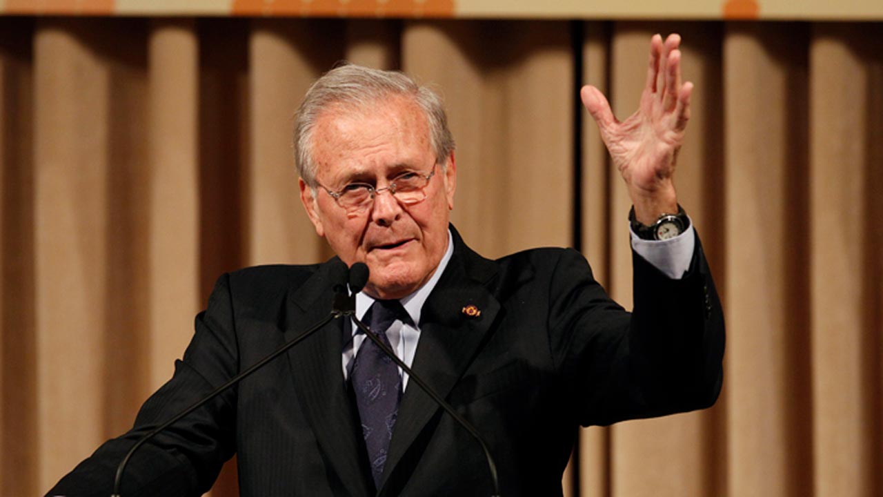 2-Time Secretary of Defense Donald Rumsfeld Dead At 88