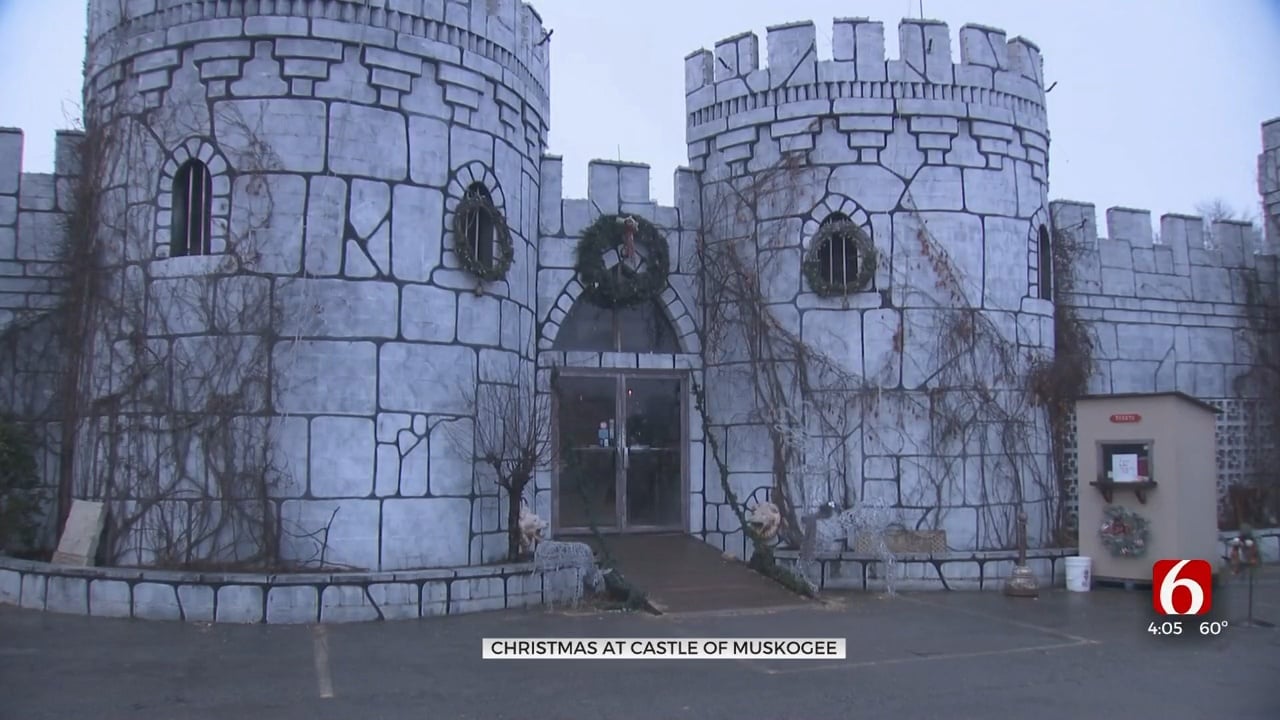 Castle Of Muskogee Showcases Festive Spirit With Christmas Decoration Display