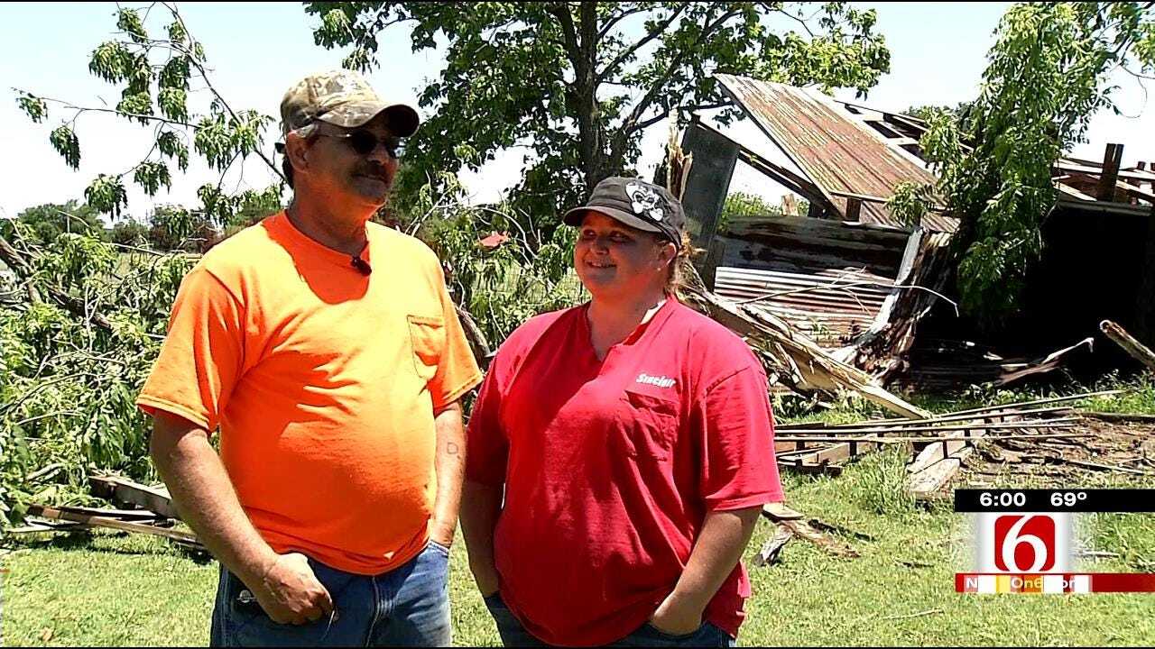 Family Rides Out Red Oak Tornado Thanks To Storm Shelter