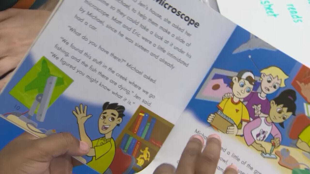 Children Encouraged To Open A Book For Reading Across America Day