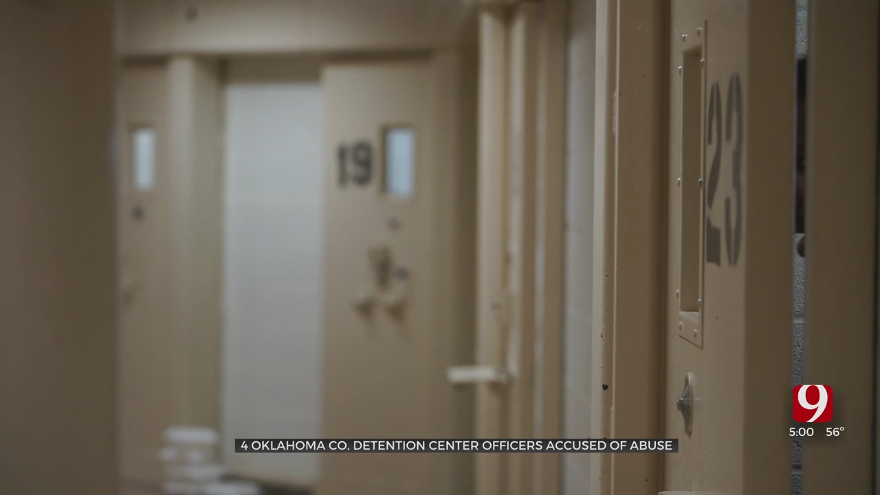 4 Okla. Co. Detention Center Officers Charged, Accused Of Assaulting Inmates