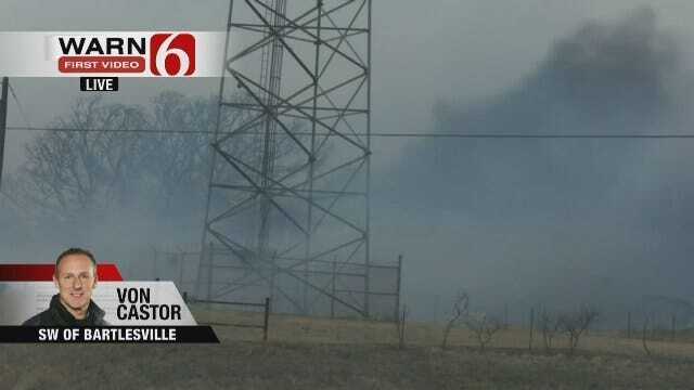 WEB EXTRA: Mike Grogan Gives Updates On Grass Fires