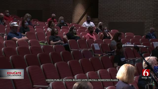 UPDATE: Union School Board Votes To Return In-Person For Start Of School Year