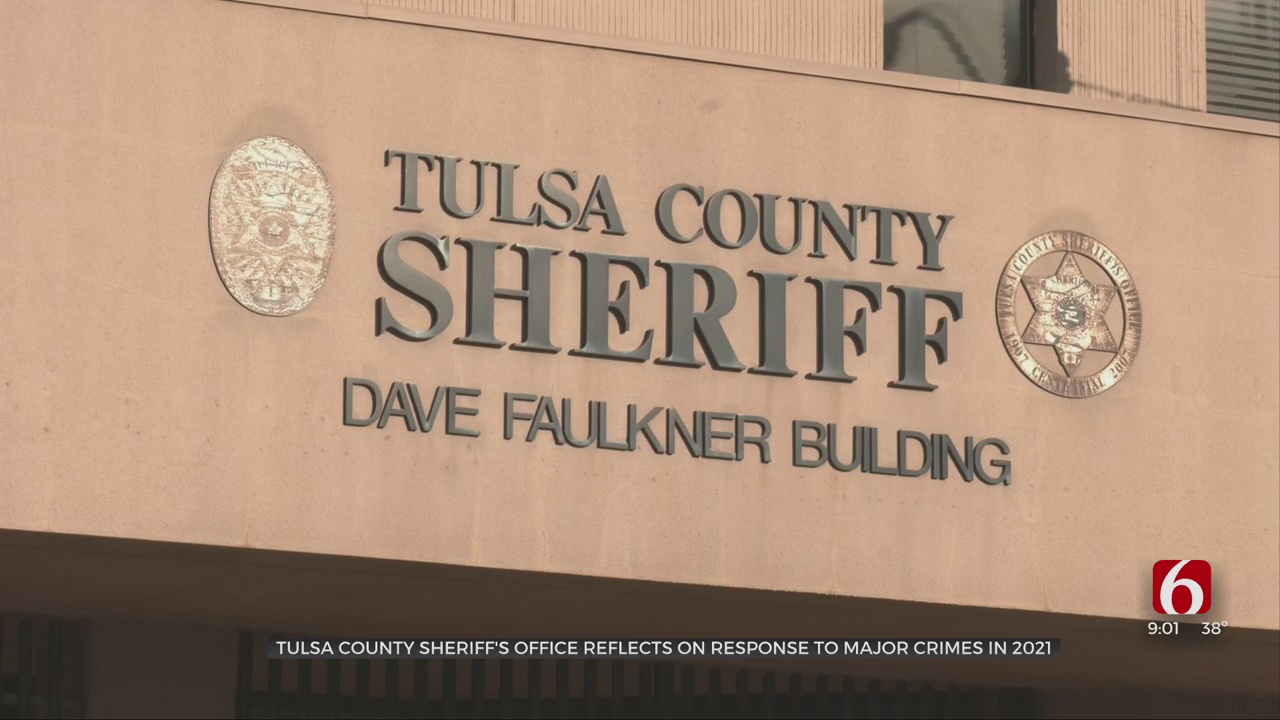 Tulsa County Sheriff's Office Reflects On Response To Major Crimes In 2021