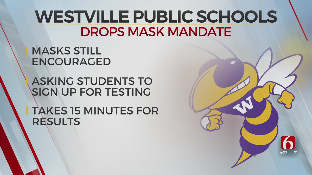 Mask Mandate Dropped For Westville Public Schools In Adair County