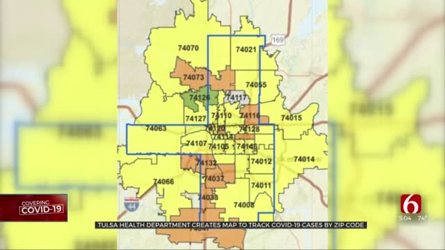 Tulsa Health Dept. Launches New Tool For Tracking COVID-19 By Zip Code