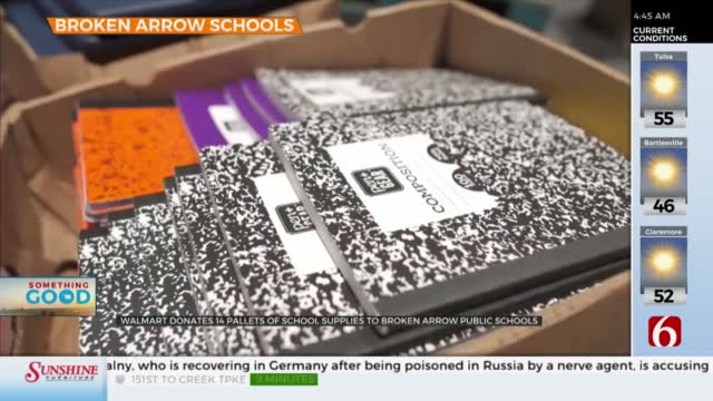 Broken Arrow Public Schools Receives Huge Donation From Walmart