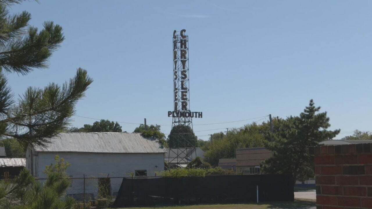 Bristow Historical Society Hoping To Restore Sign Off Route 66