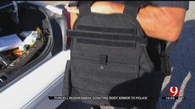 Purcell Businessman To Donate Body Armor To First Responders, Police