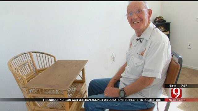 OK War Veteran Down On Luck, Friends Hope To Surprise With Donations