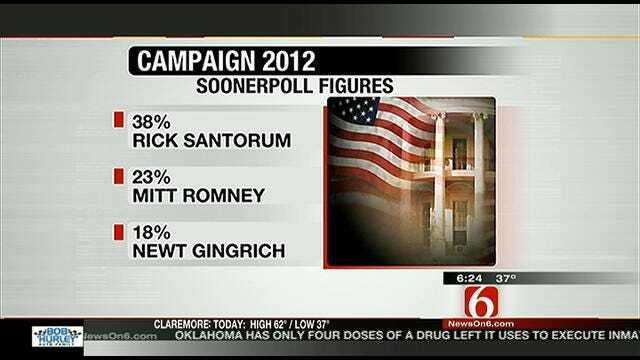 Latest SoonerPoll Shows Santorum With Lead In Oklahoma