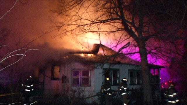 WEB EXTRA: Video From Scene Of Fatal House Fire At West Newton Street and North Tacoma Avenue