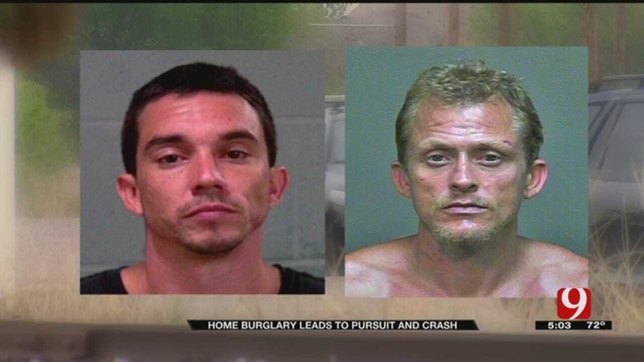 Two Burglary Suspects Arrested During Pursuit In NE OKC